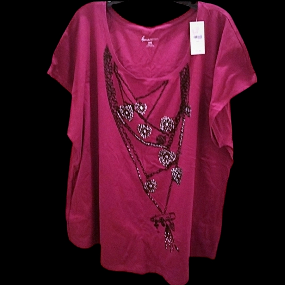 Lane Bryant Blingy graphic tee